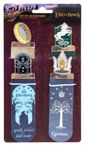 Der Herr der Ringe Lesezeichen 4er Set