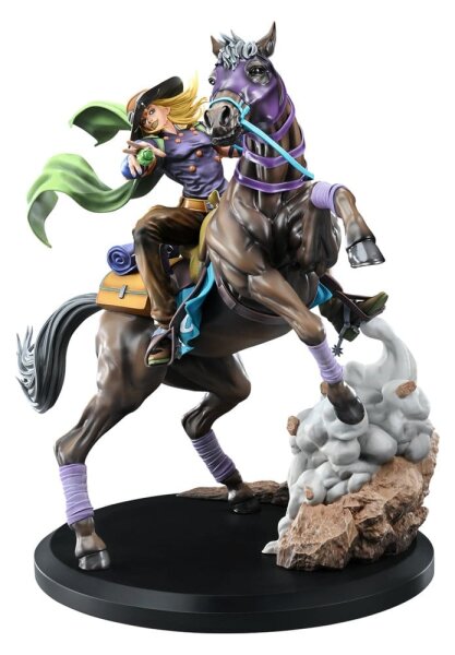 JoJos Bizarre Adventure: Steel Ball Run Figur Gyro Zeppeli & Valkyrie 31 cm