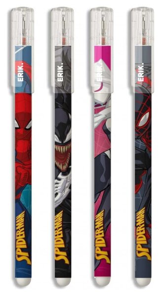 Spider-Man Radierbarer Stift 4er Set