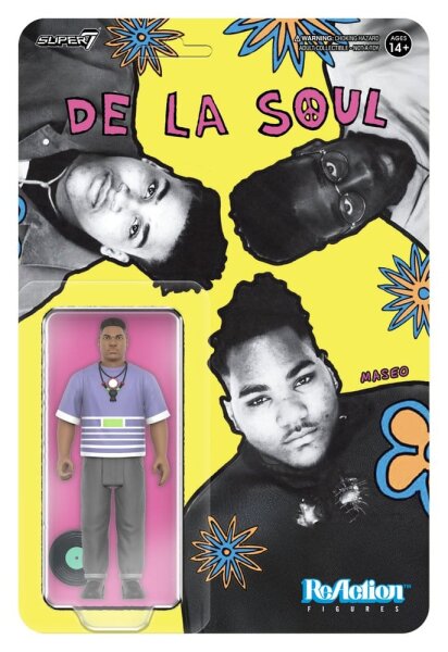 De La Soul ReAction Actionfigur Wave 01 Vincent "Maseo" Mason (Me, Myself & I)