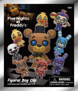 Five Nights at Freddys 3D PVC-Taschenanhänger Serie 1 Display (24)