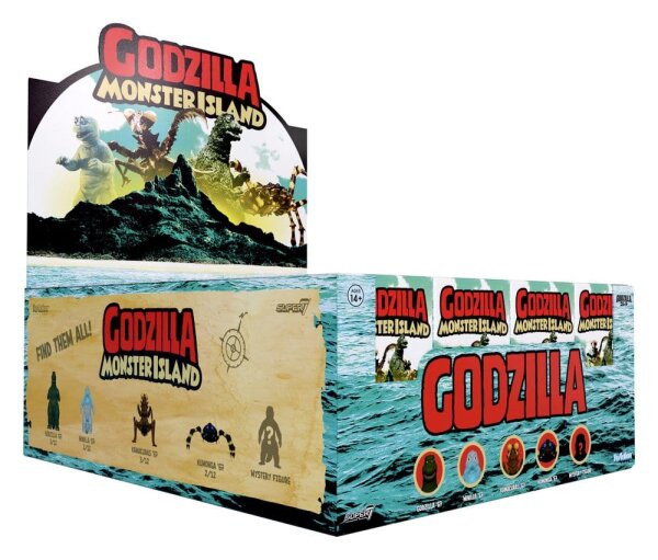 Godzilla Toho (Monster Island) Actionfigur Wave 13 Blind Box Display (12)