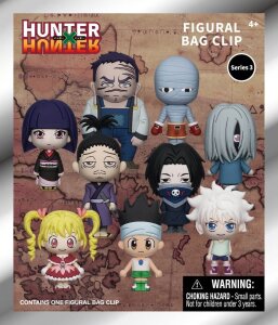 Hunter x Hunter 3D PVC-Taschenanhänger Serie 3 Display (24)