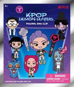 KPop Demon Hunters 3D PVC-Taschenanhänger Serie 2...