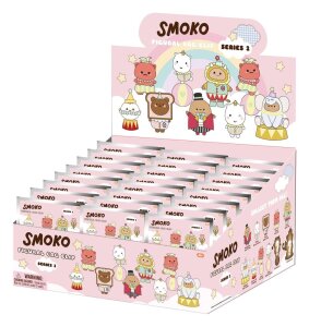 Smoko 3D PVC-Taschenanhänger Serie 2 Display (24)