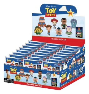Toy Story 3D PVC-Taschenanhänger Serie 79 Display (24)