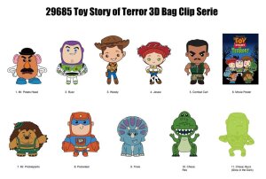 Toy Story 3D PVC-Taschenanhänger Serie 79 Display (24)