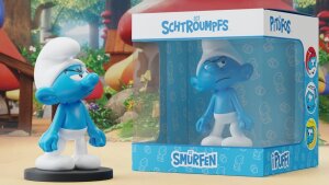 Die Schlümpfe Statue Murr-Schlumpf 11 cm