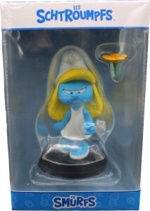 Die Schlümpfe Statue Schlumpfine mit Blume 12 cm