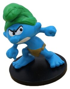 Die Schlümpfe Statue Wilder Schlumpf 10 cm
