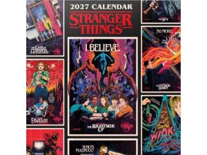 Stranger Things Wandkalender 2027 30 x 30 cm