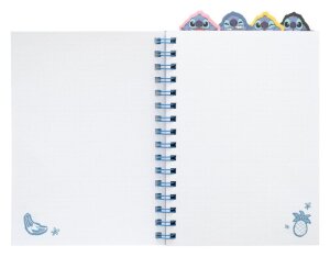 Disney Stitch Projekt-Notizbuch A5
