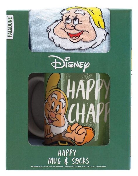Disney Tasse und Socken Set Schneewittchen Happy