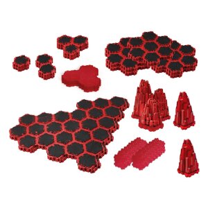 Heroscape Terrain-Erweiterung The Lava Fields of Valhalla...