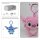 Lilo & Stitch Plüsch-Schlüsselanhänger 12 cm Sortiment (24)