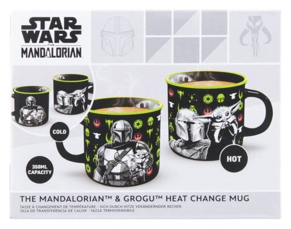 Star Wars: The Mandalorian Tasse mit Thermoeffekt Mandalorian and Grogu