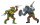 Teenage Mutant Ninja Turtles: Remastered Actionfiguren Raphael vs. Rocksteady