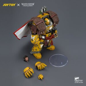 Warhammer Actionfigur Imperial Fists Lord Castellan Evander Garrius, The Tyrant of Cthonia 14 cm