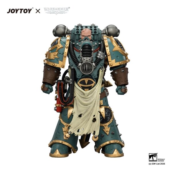Warhammer Actionfigur Sons of Horus Maloghurst the Twisted, the Warmasters Equerry 13 cm