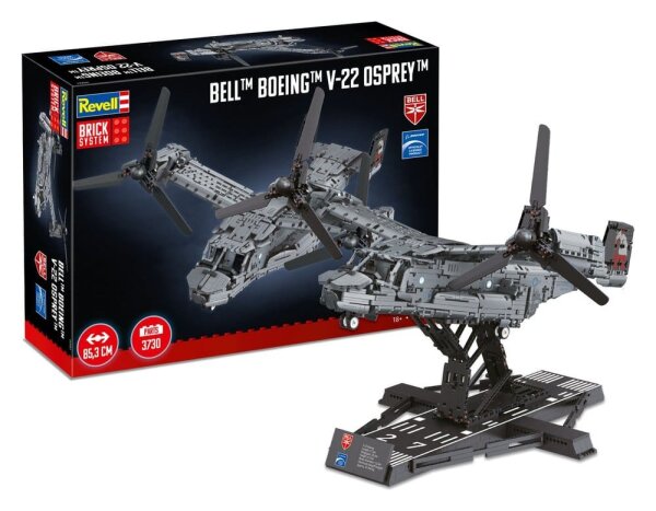 Bell Boeing Brick System Klemmbaustein Set V-22 Osprey 68 cm