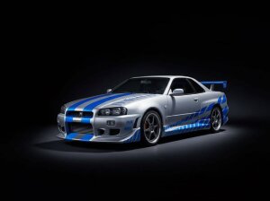 Fast & Furious Modellbausatz Brians 1999 Nissan...