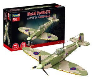 Iron Maiden Brick System Klemmbaustein Set Spitfire MK.II...