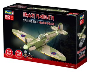 Iron Maiden Brick System Klemmbaustein Set Spitfire MK.II Aces High 58 cm