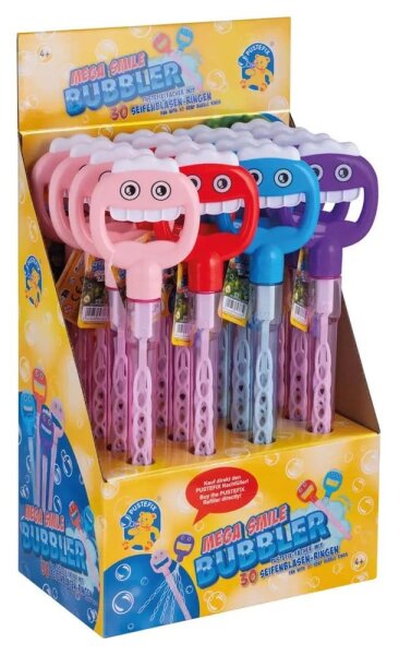 Pustefix Mega Smile Bubbler Sortiment (16)