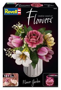 Revell Flowers Holzblumen Flower Garden 22 cm