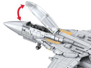 Top Gun Brick System Klemmbaustein Set Mavericks F-14A Tomcat