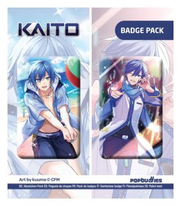 Vocaloid Ansteck-Button 2er-Pack Kaito (Art by kuuma)