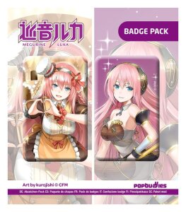 Vocaloid Ansteck-Button 2er-Pack Megurine Luka (Art by...