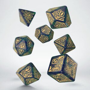 Call of Cthulhu 7th Edition 7er-Würfelset Blue-green...