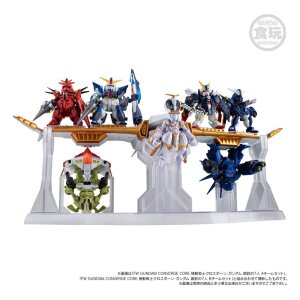 FW Gundam Convergence Core Cross Bone Actionfigur Set...