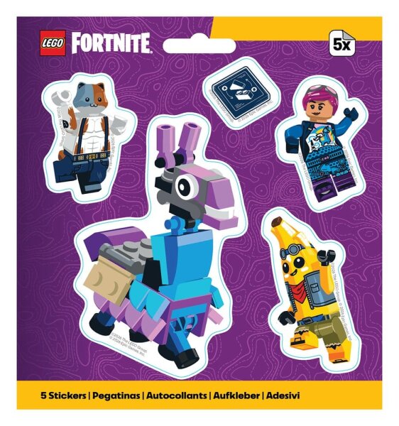 Lego Fortnite Sticker Set Lama (5)