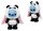 Lilo & Stitch YUYUS Plüschfigur Stitch Panda 28cm