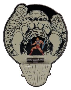Masters of the Universe Ansteck-Pin Hinged Castle...