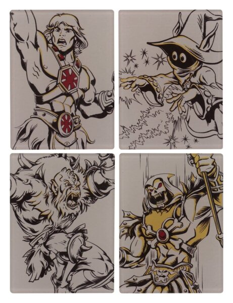 Masters of the Universe Magnete 4er-Pack
