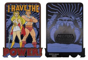 Masters of the Universe Metallbarren He-Man & She-Ra...