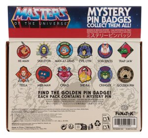 Masters of the Universe Mystery Ansteck-Pins Blind Box...