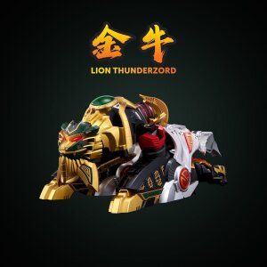 Power Rangers Go! Kuro Kara Combine Actionfigur Thunder Megazord 28 cm