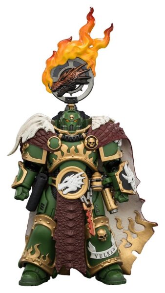 Warhammer Actionfigur Salamanders Vulkan Hestan, the Forgefather 13 cm