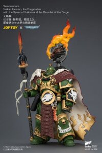 Warhammer Actionfigur Salamanders Vulkan Hestan, the Forgefather 13 cm