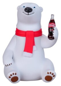 Coca-Cola Minix Figur Polar Bear 12 cm