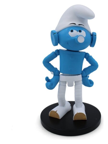 Die Schlümpfe Statue Roboter-Schlumpf 11 cm