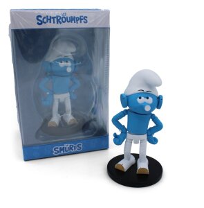 Die Schlümpfe Statue Roboter-Schlumpf 11 cm