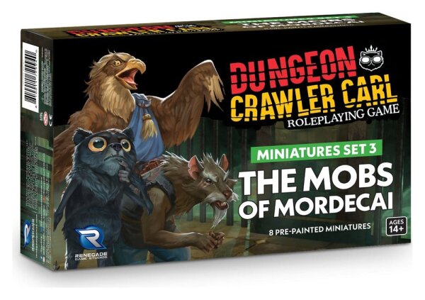 Dungeon Crawler Carl Miniaturen-Set 3 Mobs of Mordecai