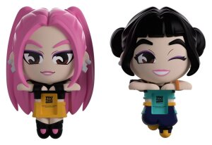 KPop Demon Hunters Vinyl Figuren Mira & Zoey Monitor...