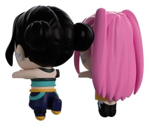 KPop Demon Hunters Vinyl Figuren Mira & Zoey Monitor Buddiez 6 cm