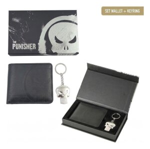 Marvel Geldbeutel Geschenkset Punisher